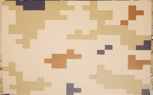 宿迁荒漠迷彩漆喷涂